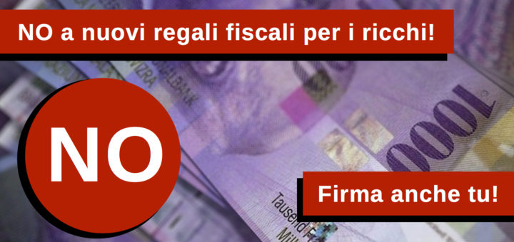 No Ai Nuovi Regali Fiscali Per I Ricchi E Per Le Aziende – Partito ...